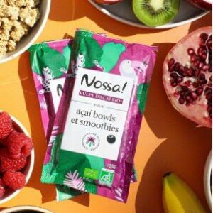 Pulpa de açaí congelado natural Orgánico y ecológico 100g