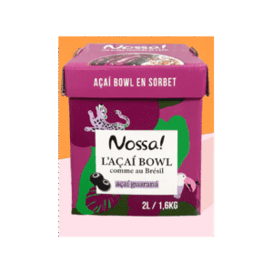 Sorbete de Açai con guaraná más cremoso 1.6 kg (2l)